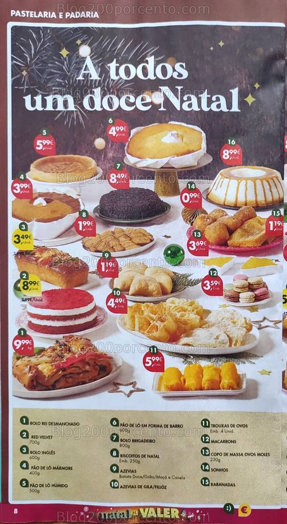 Antevisão Folheto PINGO DOCE Natal Promoções de 3 a 9 dezembro