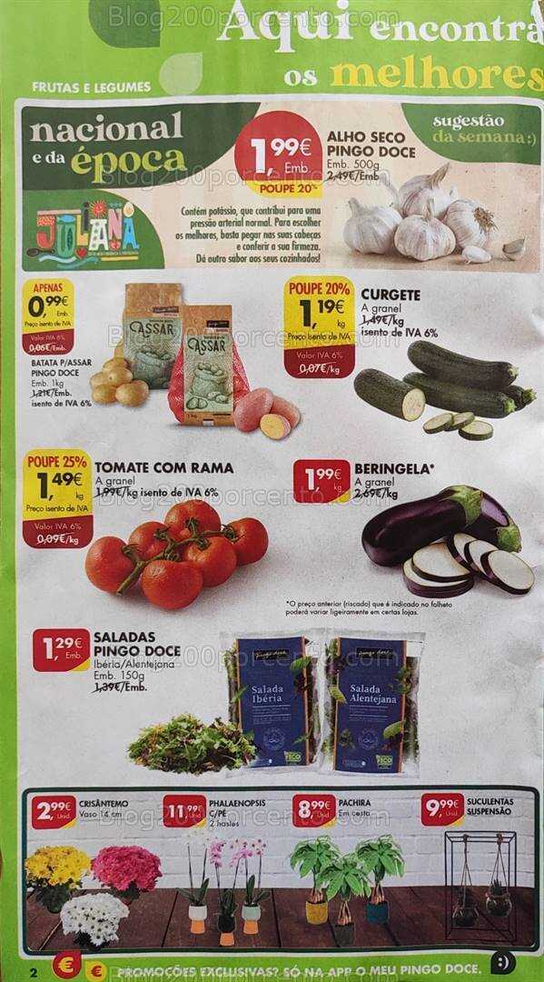 Antevisão Folheto PINGO DOCE Promoções de 3 a 9 outubro