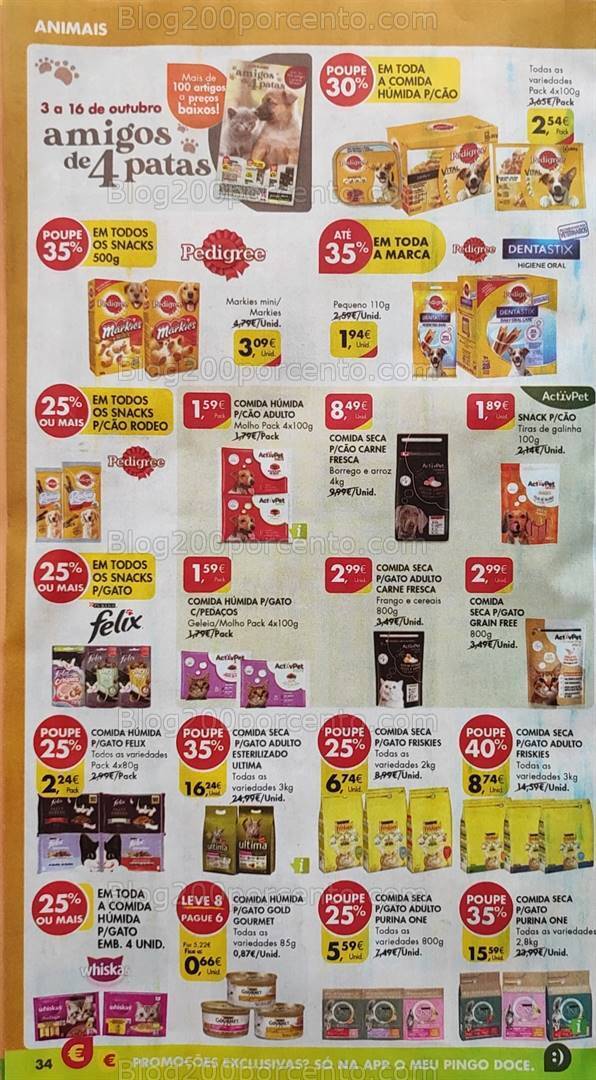 Antevisão Folheto PINGO DOCE Promoções de 3 a 9 outubro