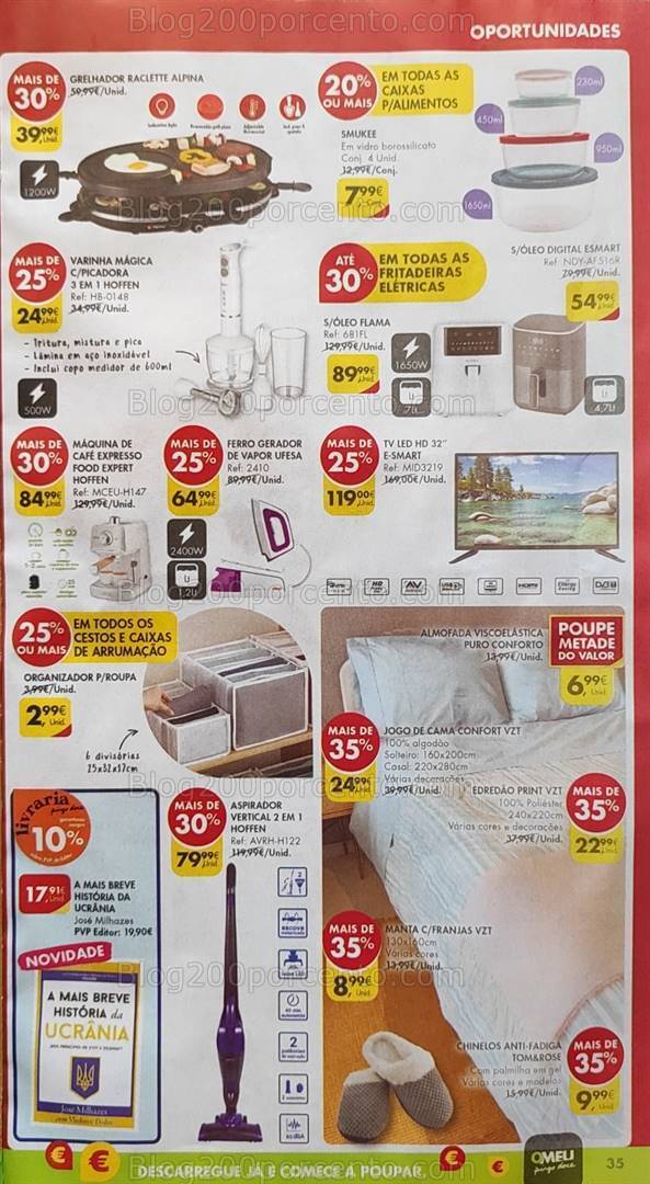 Antevisão Folheto PINGO DOCE Bazar Promoções de 3 a 9 outubro