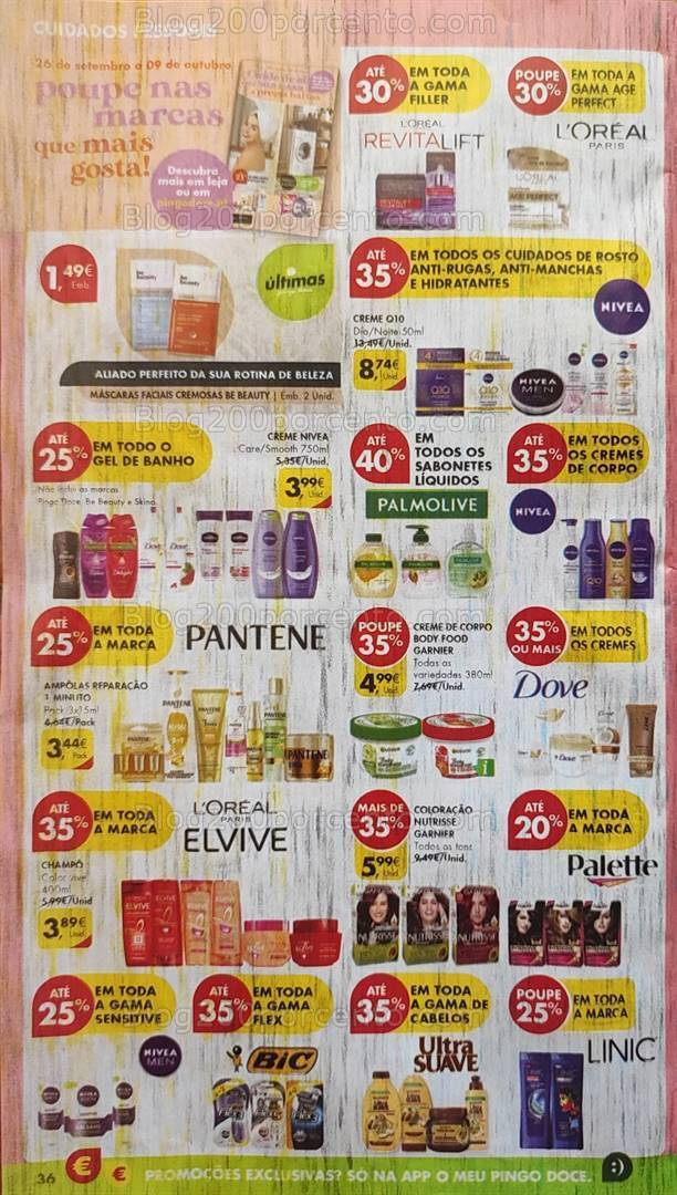 Antevisão Folheto PINGO DOCE Promoções de 3 a 9 outubro