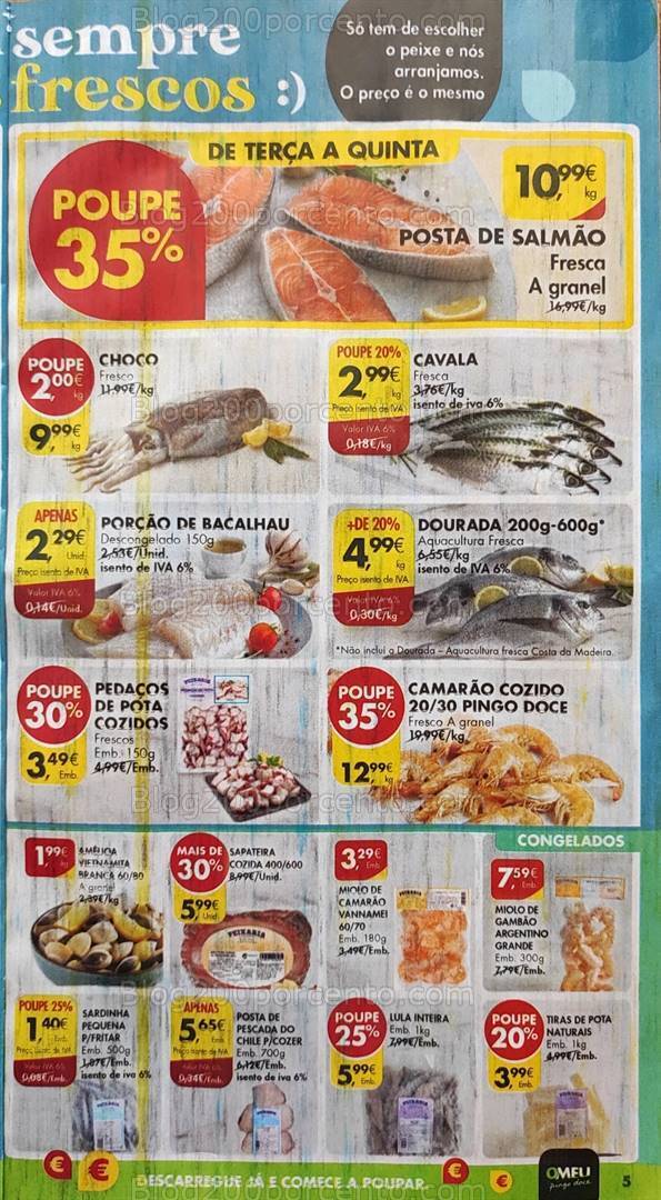 Antevisão Folheto PINGO DOCE Promoções de 3 a 9 outubro