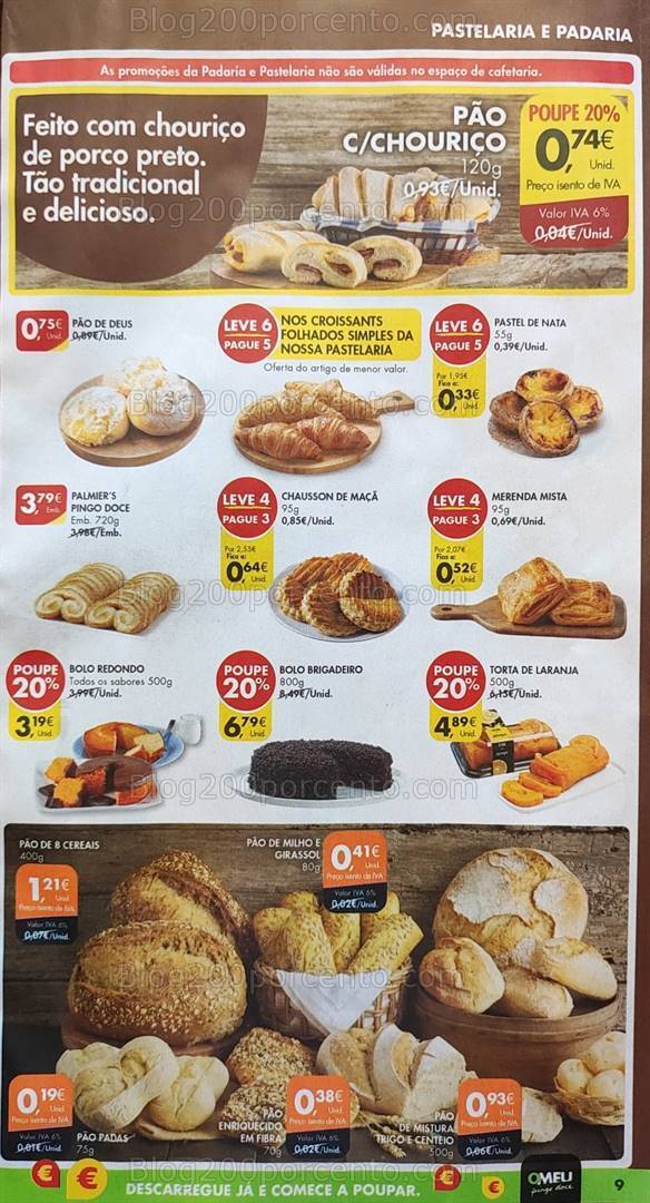 Antevisão Folheto PINGO DOCE Promoções de 3 a 9 outubro