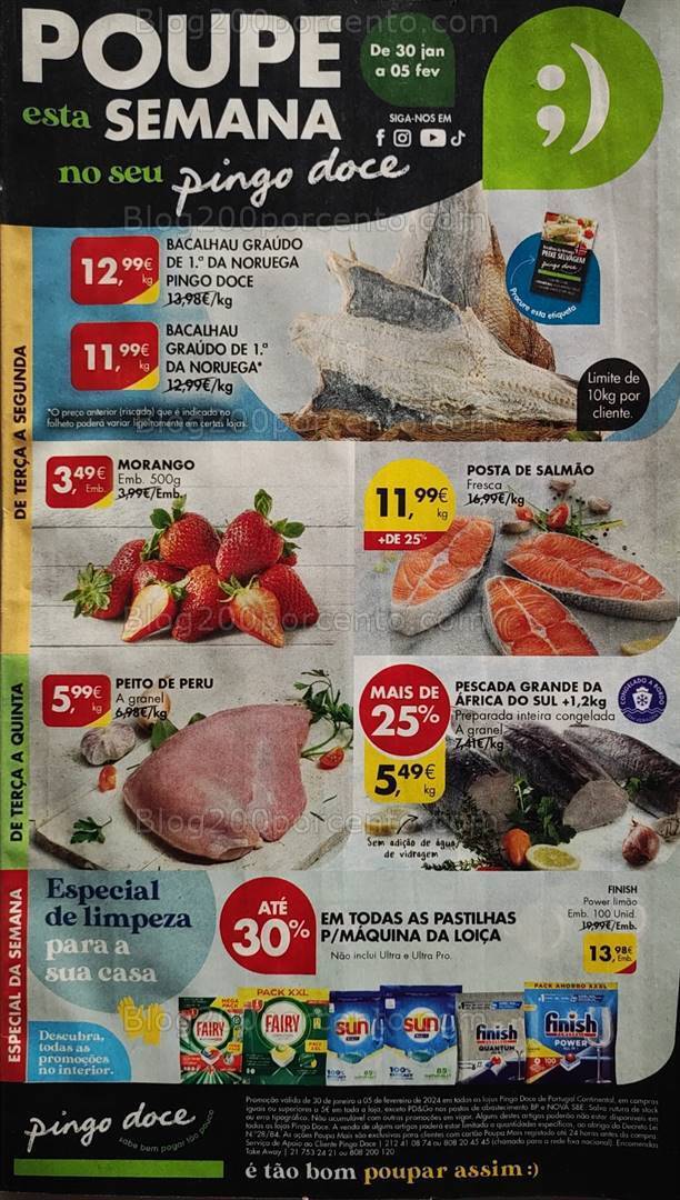 Antevisão Folheto PINGO DOCE Promoções de 30 janeiro a 5 fevereiro