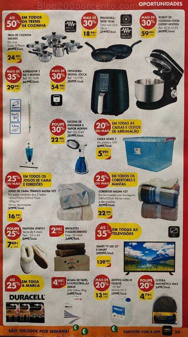 Antevisão Folheto PINGO DOCE Bazar Promoções de 30 janeiro a 5 fevereiro