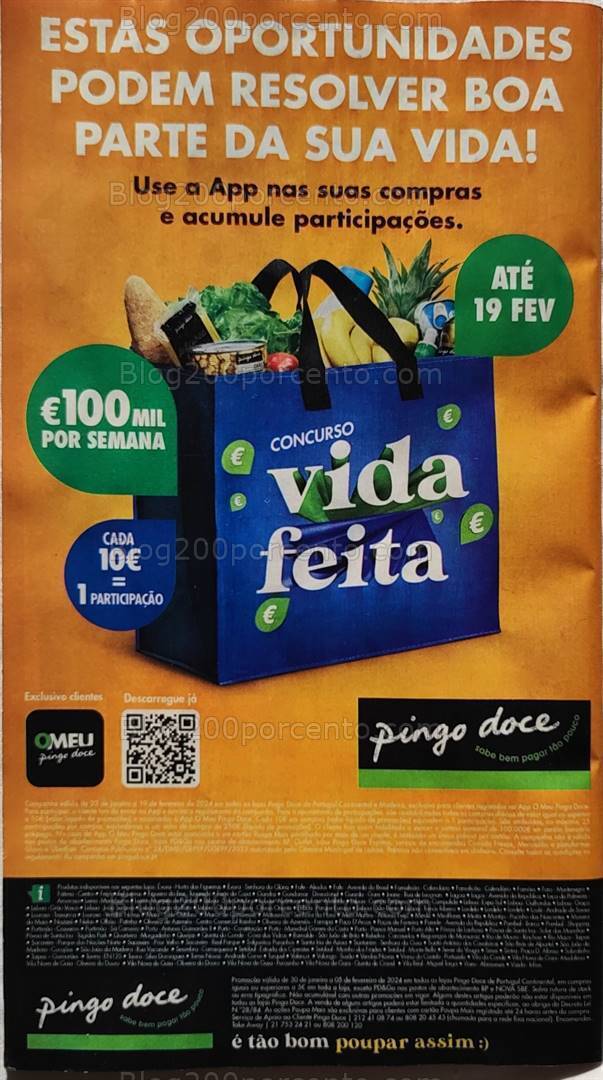 Antevisão Folheto PINGO DOCE Promoções de 30 janeiro a 5 fevereiro