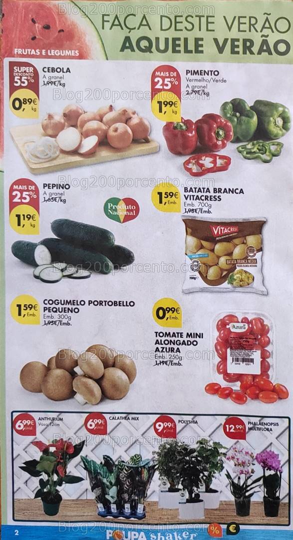 Antevisão Folheto PINGO DOCE Lojas Médias Promoções de 1 a 7 agosto