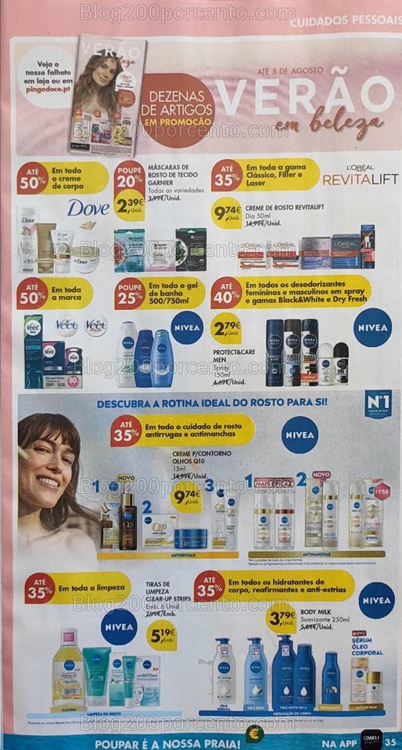 Antevisão Folheto PINGO DOCE Lojas Médias Promoções de 1 a 7 agosto