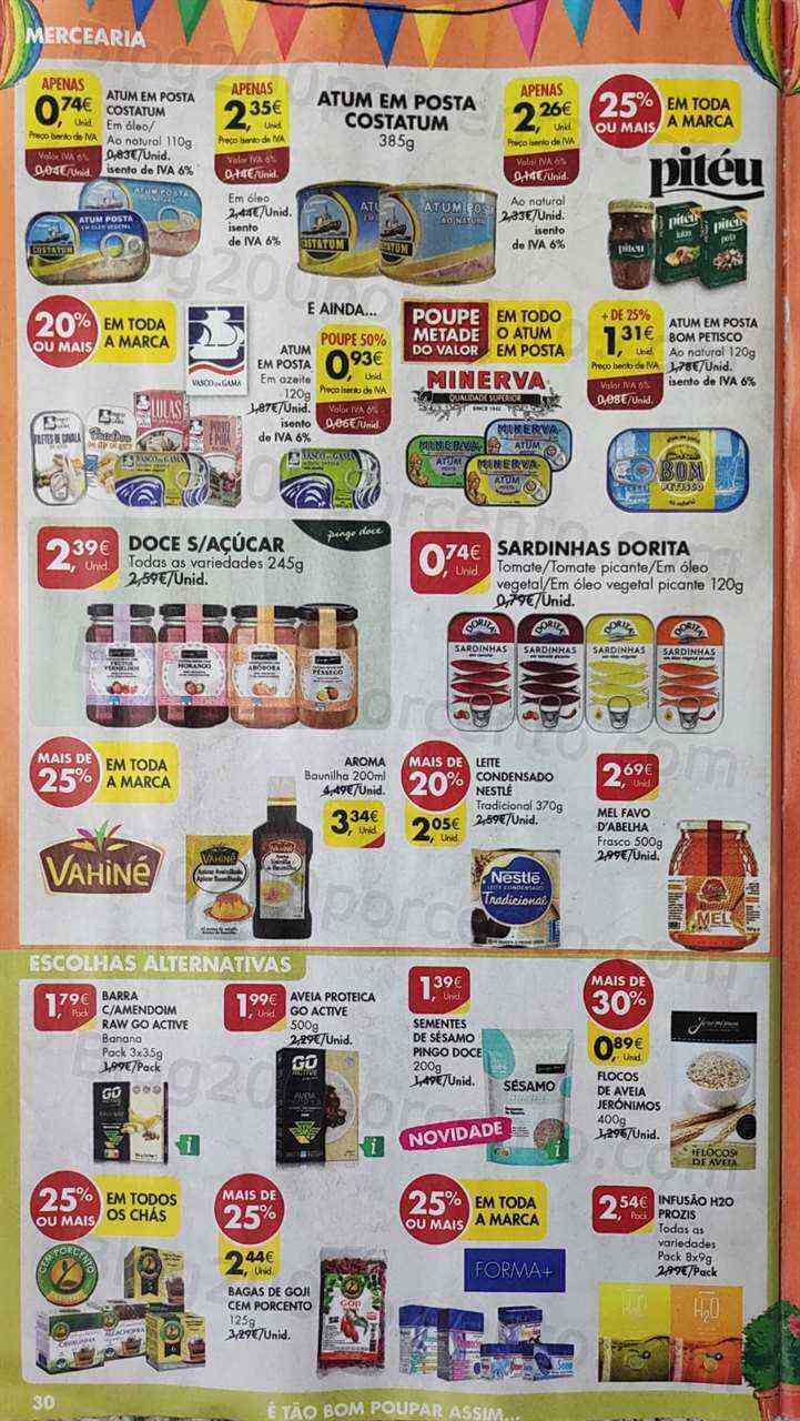 Antevisão Folheto PINGO DOCE Promoções de 30 maio a 5 junho