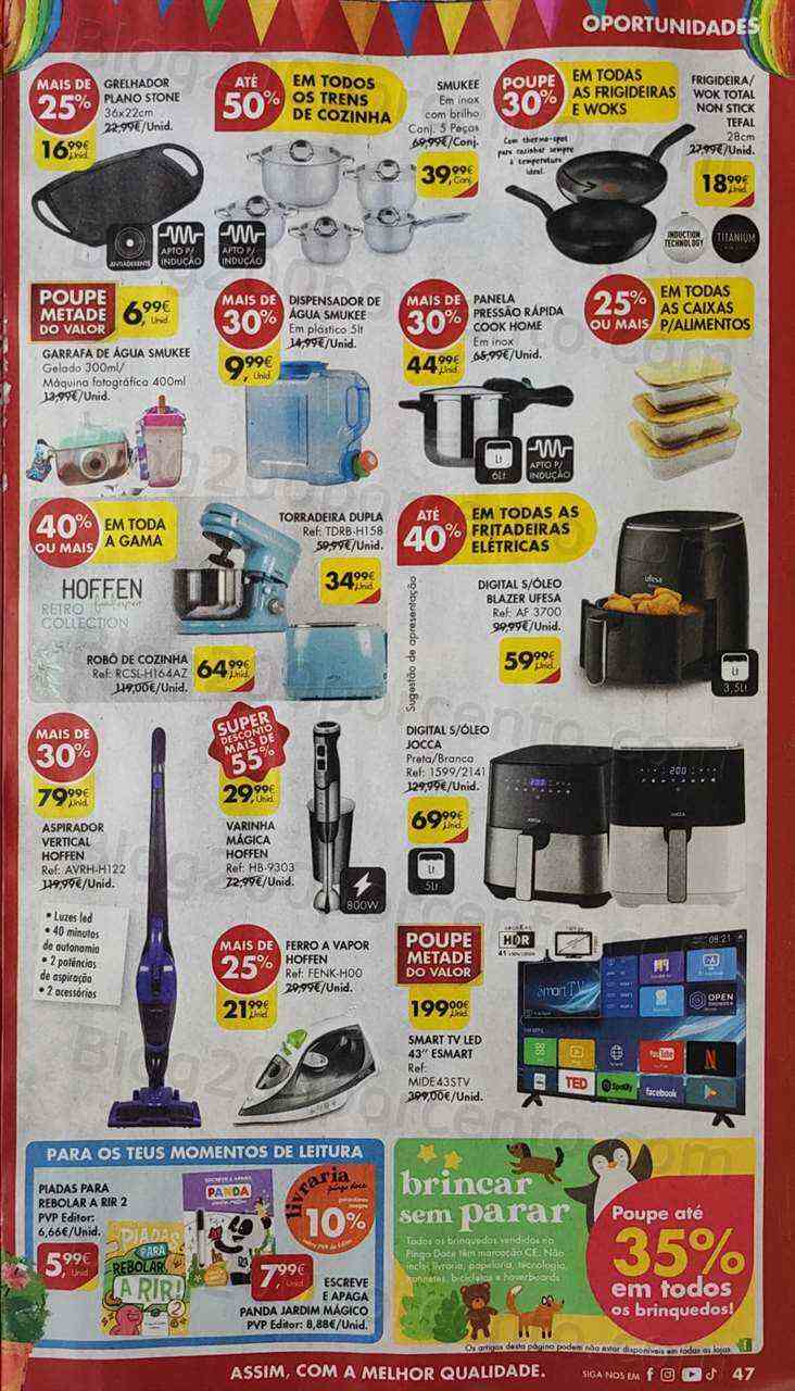 Antevisão Folheto PINGO DOCE Bazar Promoções de 30 maio a 5 junho