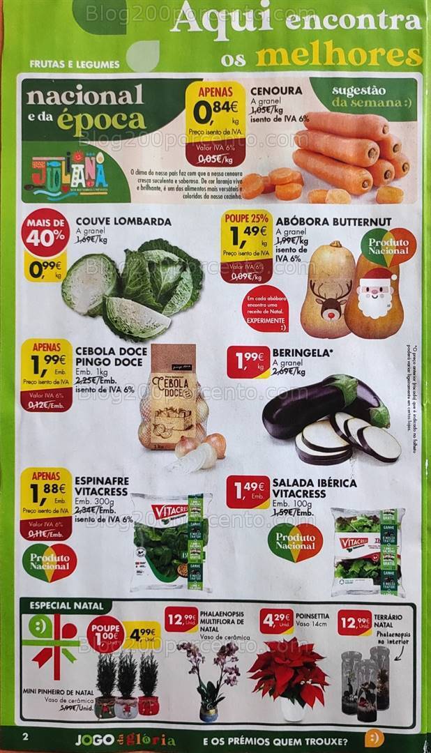 Antevisão Folheto PINGO DOCE Promoções de 5 a 11 dezembro