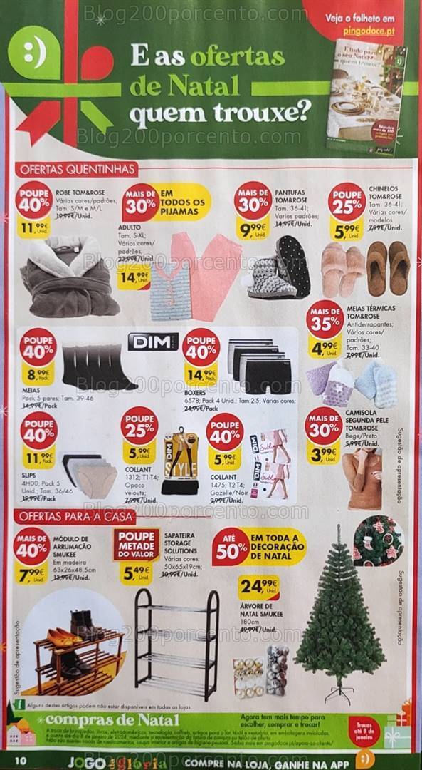 Antevisão Folheto PINGO DOCE Natal Promoções de 5 a 11 dezembro