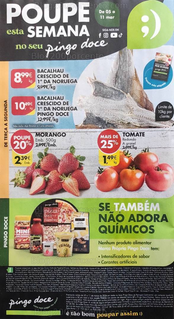 Antevisão Folheto PINGO DOCE Super Promoções de 5 a 11 março