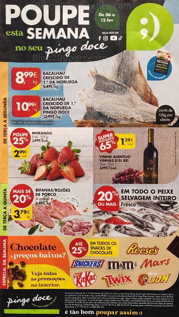Antevisão Folheto PINGO DOCE Super Promoções de 6 a 12 fevereiro