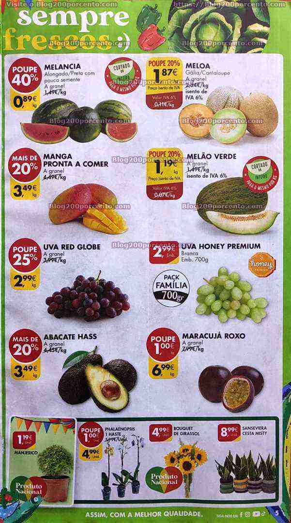 Antevisão Folheto PINGO DOCE Promoções de 6 a 12 junho