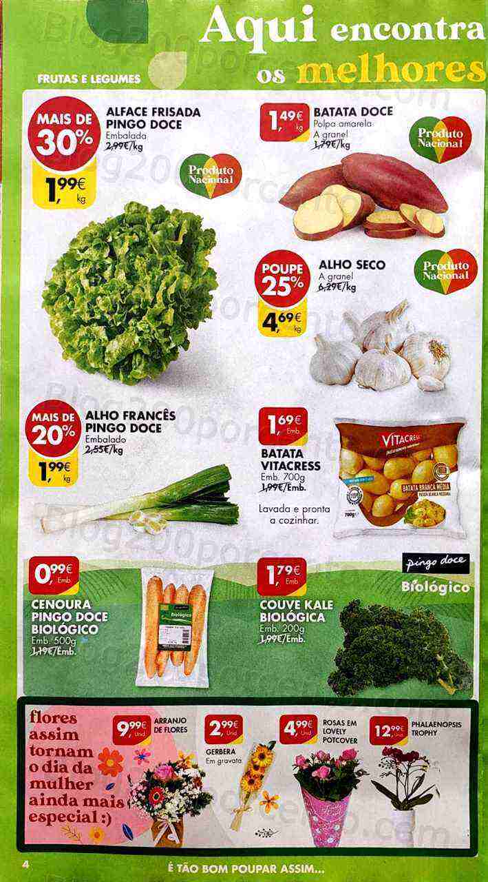 Antevisão Folheto PINGO DOCE Promoções de 7 a 13 março