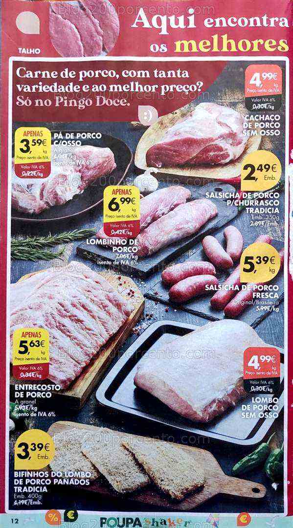 Antevisão Folheto PINGO DOCE Promoções de 8 a 14 agosto