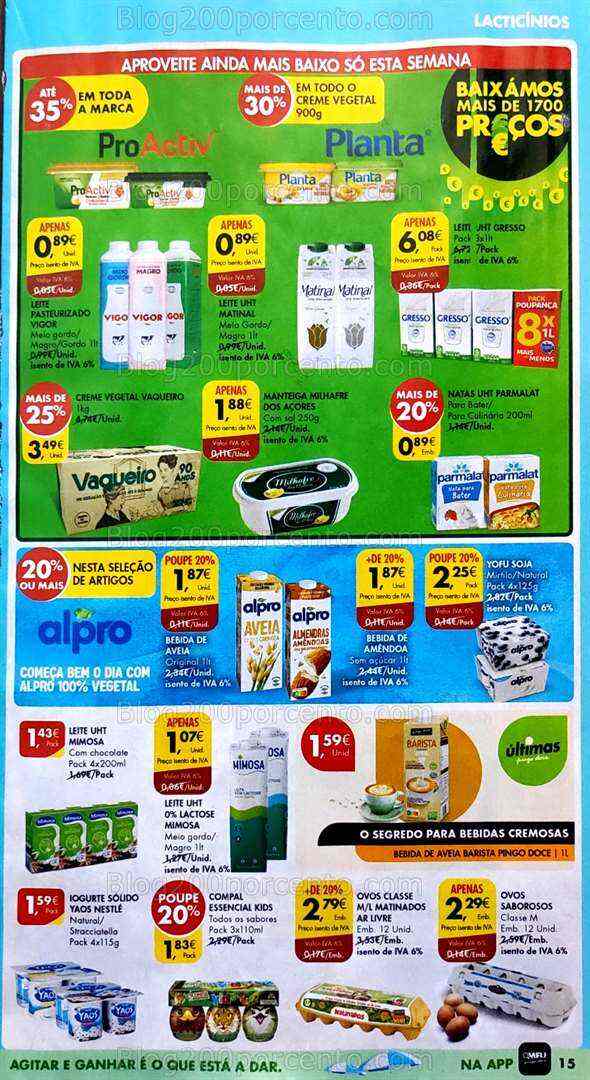 Antevisão Folheto PINGO DOCE Promoções de 8 a 14 agosto