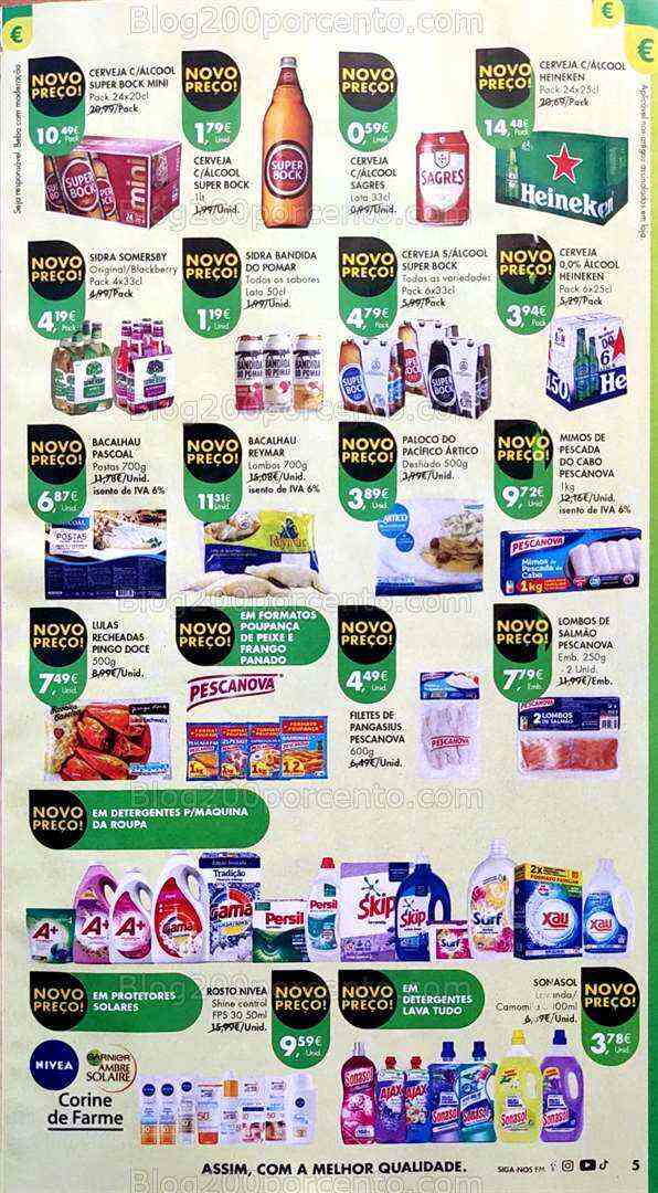 Antevisão Folheto PINGO DOCE Baixa de Preços Promoções de 8 a 14 agosto