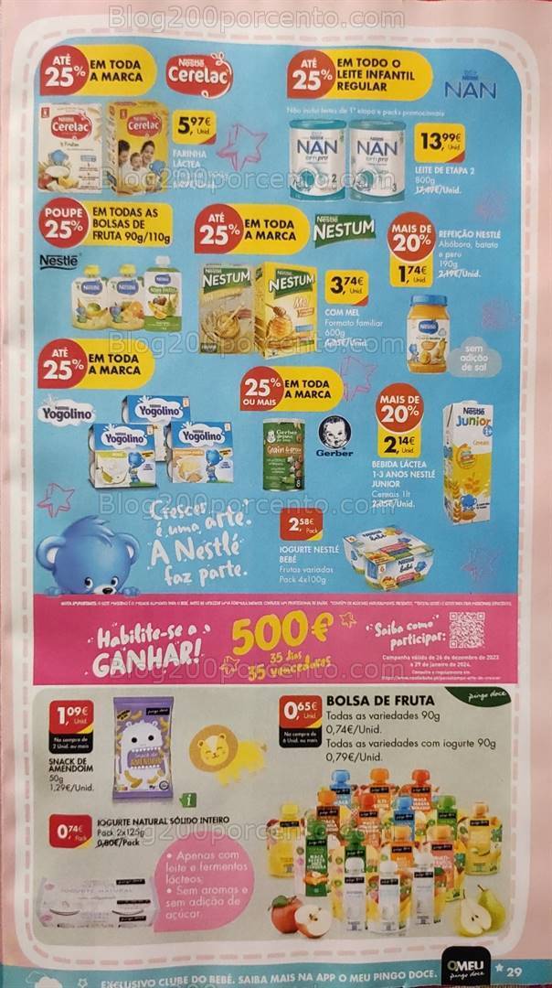 Antevisão Folheto PINGO DOCE Promoções de 9 a 15 janeiro