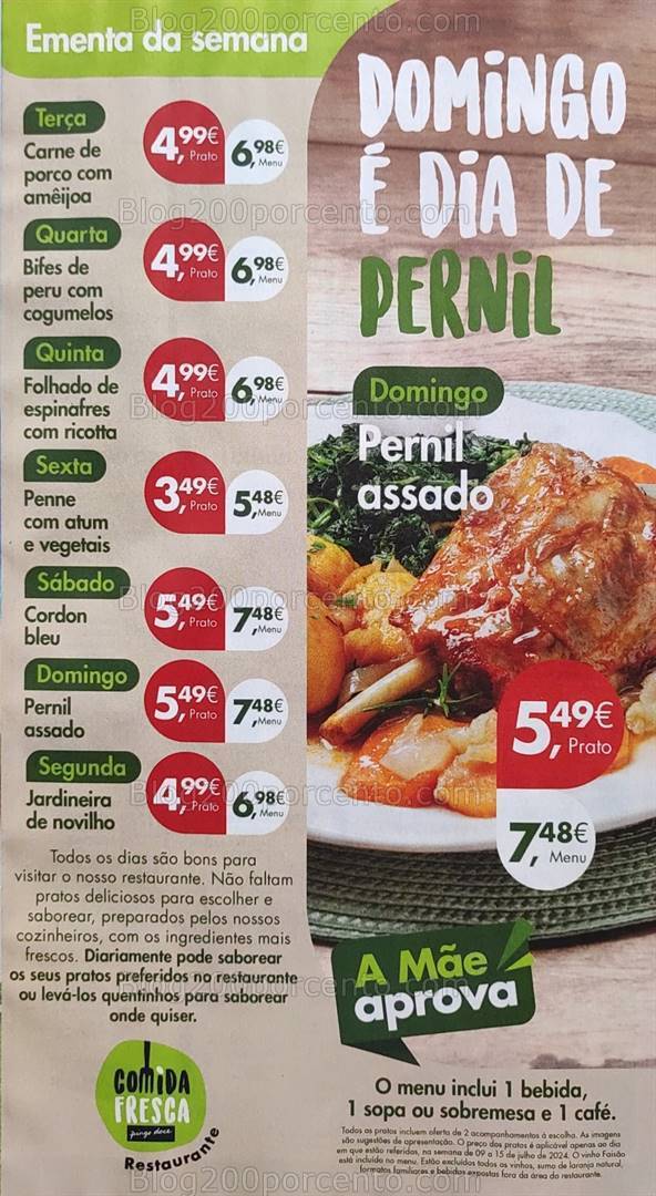 Antevisão Folheto PINGO DOCE Lojas Médias Promoções de 9 a 15 julho