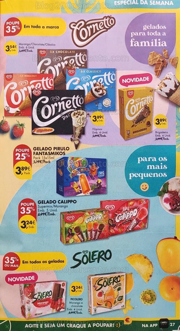Antevisão Folheto PINGO DOCE Lojas Médias Promoções de 9 a 15 julho