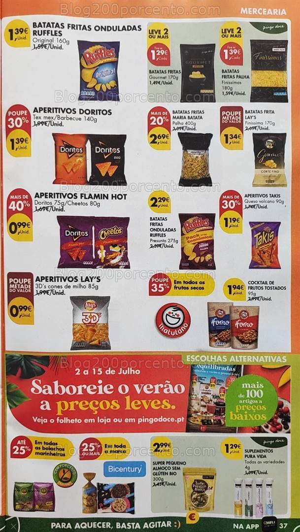 Antevisão Folheto PINGO DOCE Lojas Médias Promoções de 9 a 15 julho