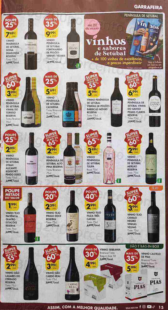 Antevisão Folheto PINGO DOCE Super Promoções de 9 a 15 maio