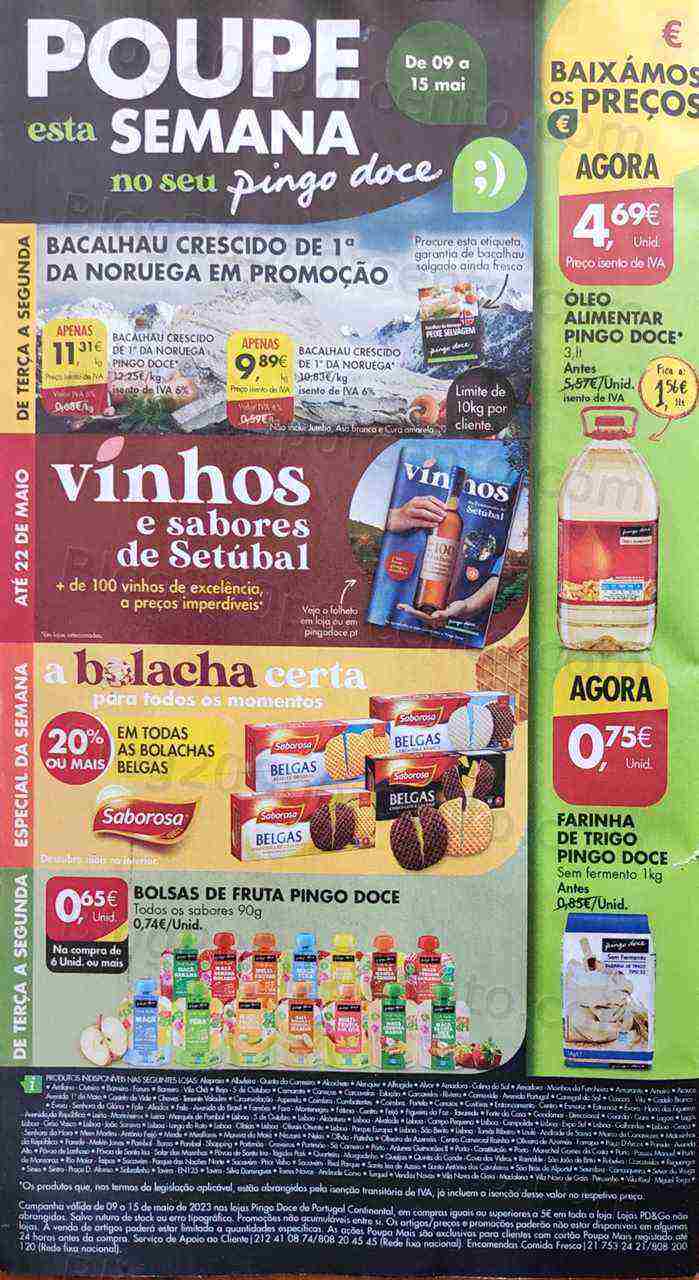Antevisão Folheto PINGO DOCE Super Promoções de 9 a 15 maio