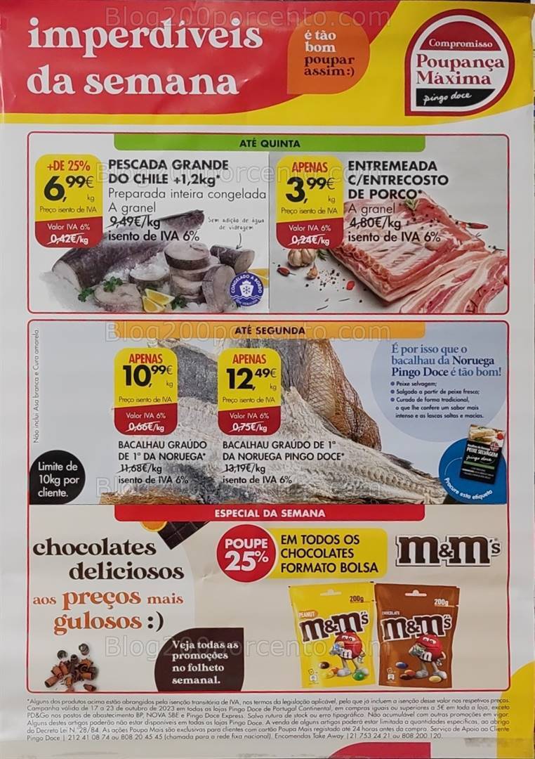 ALERTA - Avistamentos Extra PINGO DOCE Promoções a partir de 17 outubro