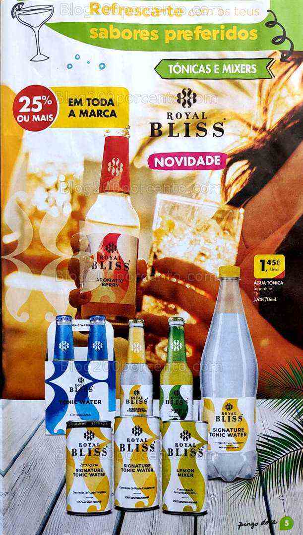 Antevisão Folheto PINGO DOCE Bebidas Promoções de 4 a 17 julho