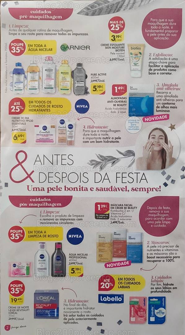 Antevisão Folheto PINGO DOCE Beleza Promoções de 19 a 31 dezembro