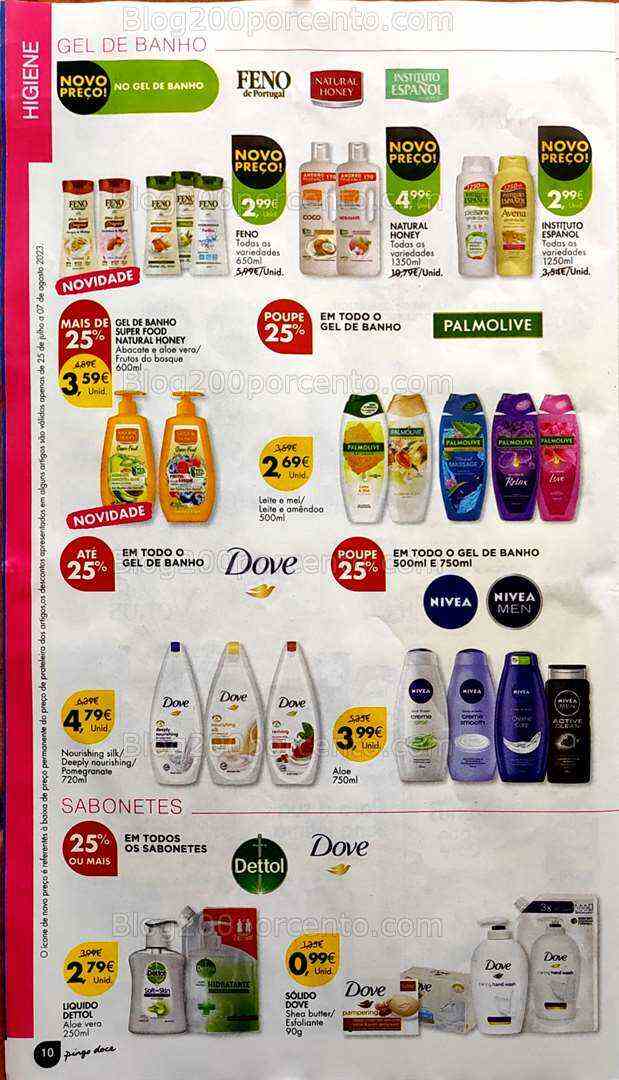 Antevisão Folheto PINGO DOCE Especial Beleza - 25 julho a 7 agosto