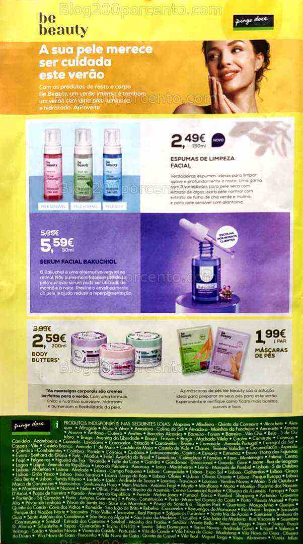 Antevisão Folheto PINGO DOCE Especial Beleza - 25 julho a 7 agosto