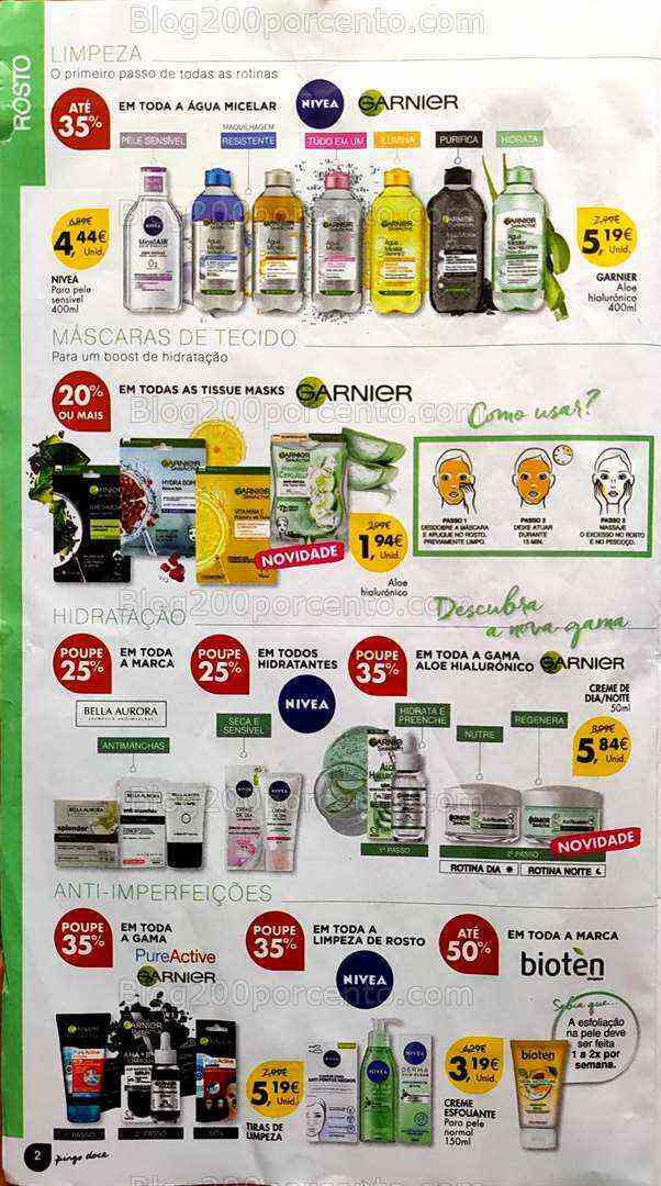 Antevisão Folheto PINGO DOCE Especial Beleza - 25 julho a 7 agosto