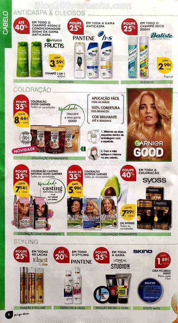 Antevisão Folheto PINGO DOCE Especial Beleza - 25 julho a 7 agosto