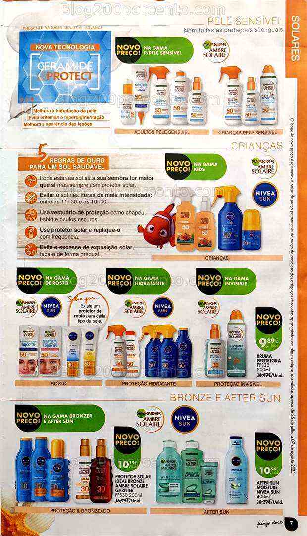 Antevisão Folheto PINGO DOCE Especial Beleza - 25 julho a 7 agosto