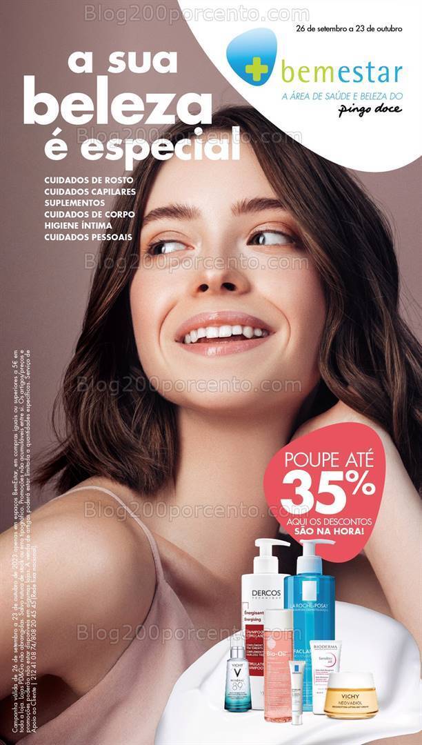 Antevisão Folheto PINGO DOCE - BEMESTAR Beleza Promoções de 26 setembro a 23 outubro