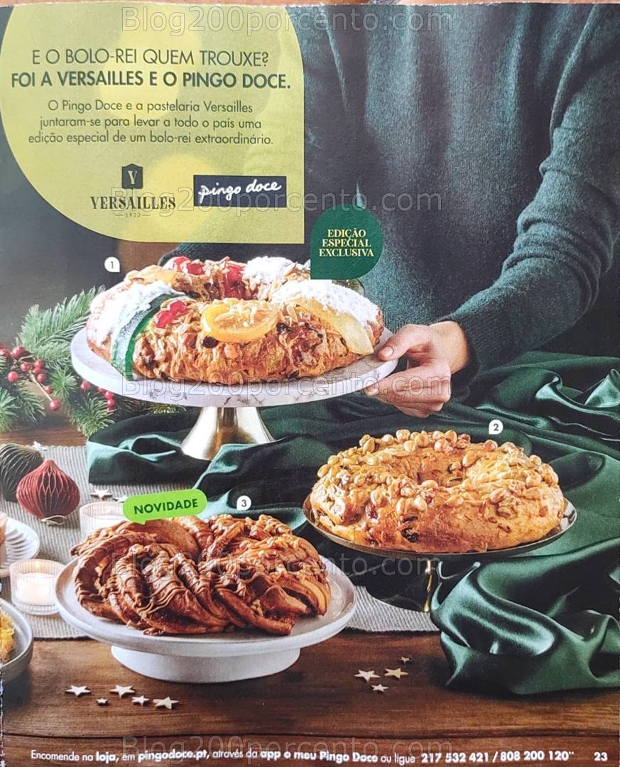 Antevisão Folheto PINGO DOCE Encomendas de Natal e Ano Novo 19 novembro a 17 dezembro
