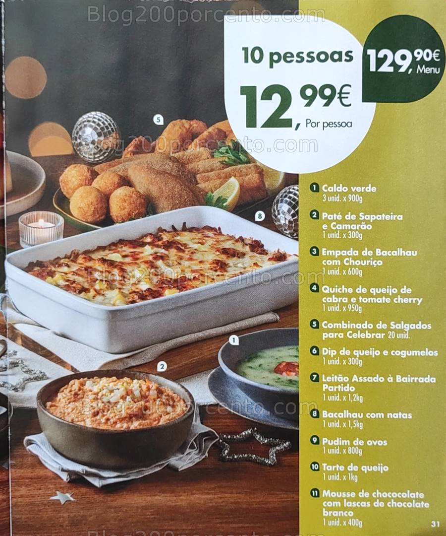 Antevisão Folheto PINGO DOCE Encomendas de Natal e Ano Novo 19 novembro a 17 dezembro