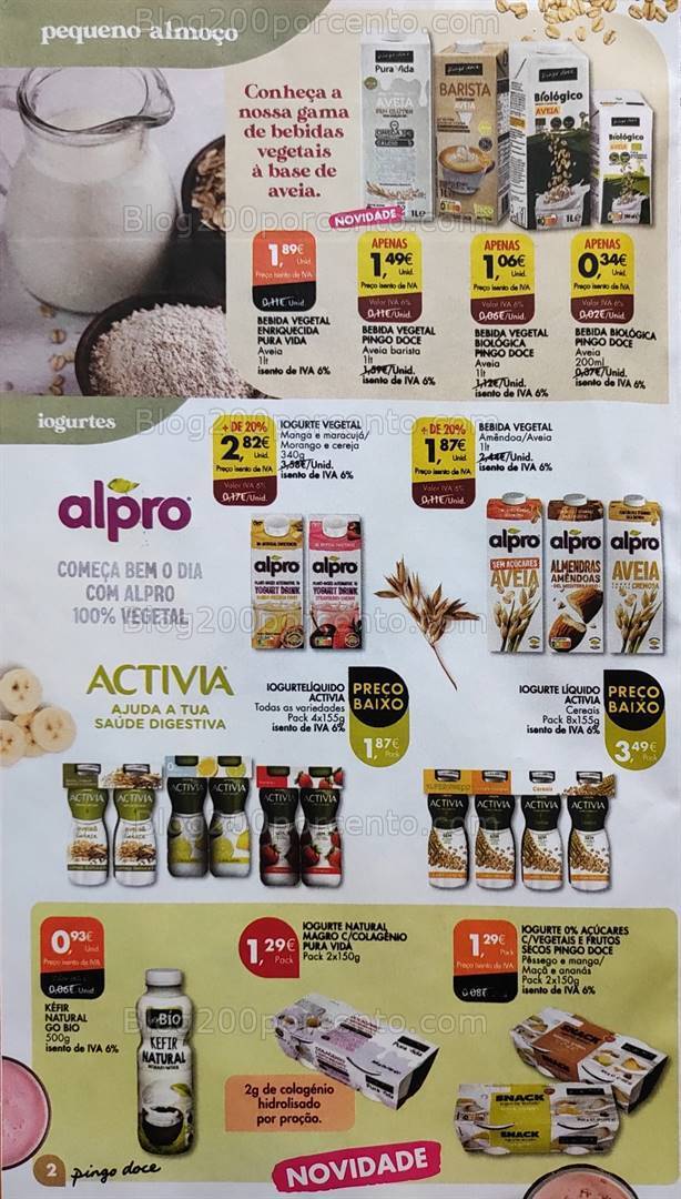 Antevisão Folheto PINGO DOCE Escolhas Equilibradas - 24 outubro a 6 novembro