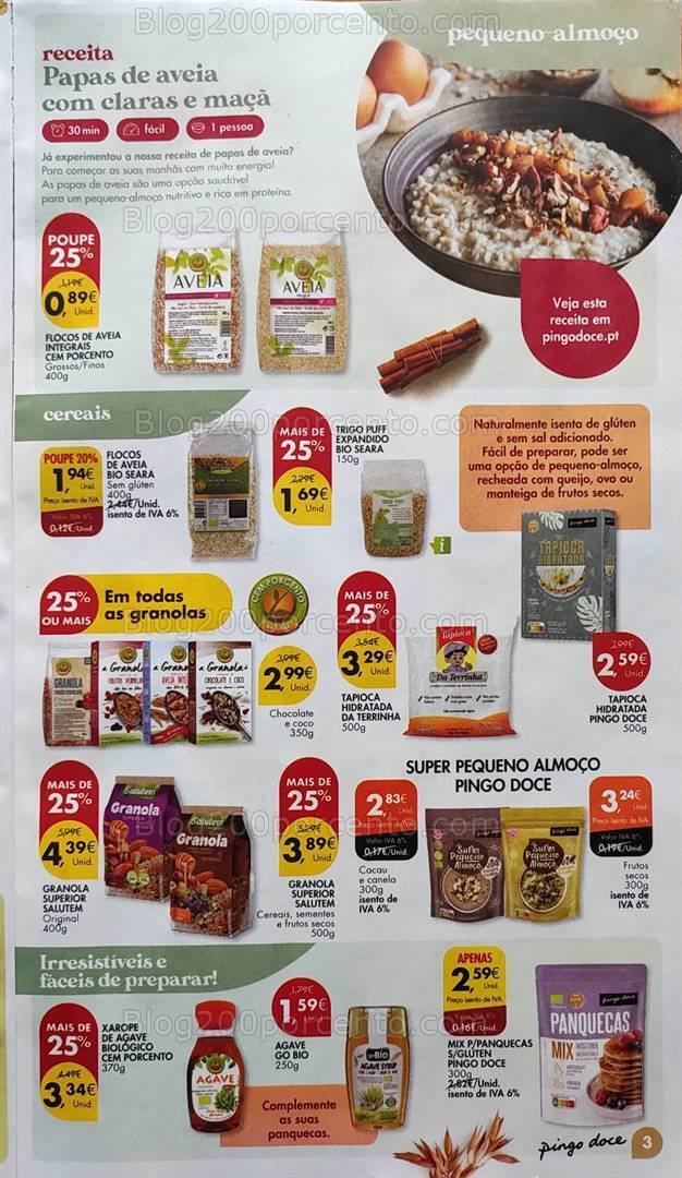 Antevisão Folheto PINGO DOCE Escolhas Equilibradas - 24 outubro a 6 novembro