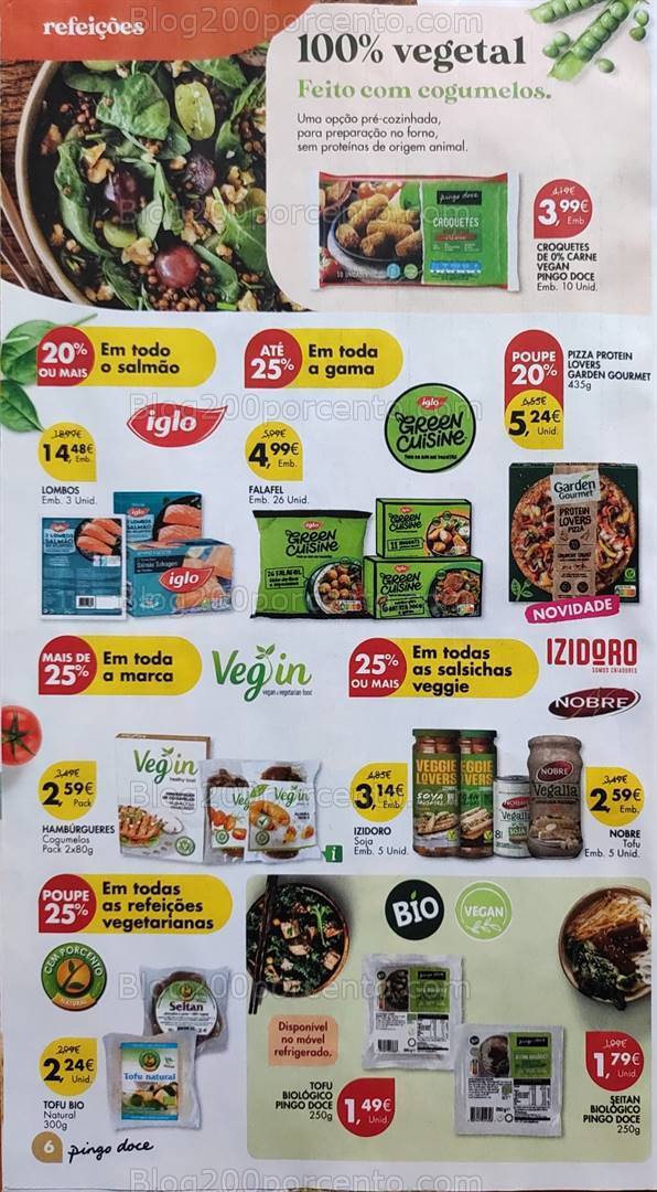 Antevisão Folheto PINGO DOCE Escolhas Equilibradas - 24 outubro a 6 novembro