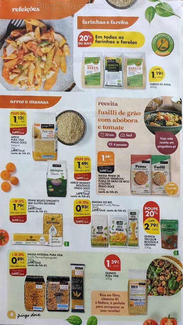 Antevisão Folheto PINGO DOCE Escolhas Equilibradas - 24 outubro a 6 novembro