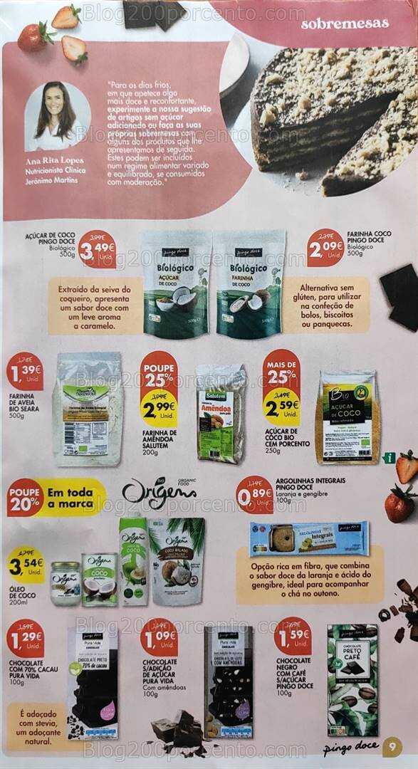 Antevisão Folheto PINGO DOCE Escolhas Equilibradas - 24 outubro a 6 novembro