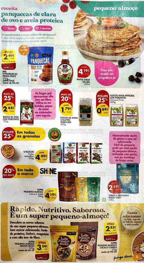 Antevisão Folheto PINGO DOCE Escolhas Equilibradas Promoções de 4 a 17 julho