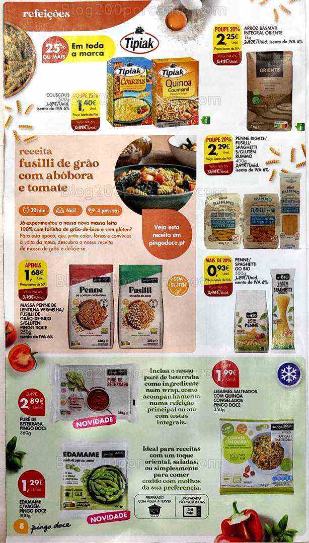 Antevisão Folheto PINGO DOCE Escolhas Equilibradas Promoções de 4 a 17 julho