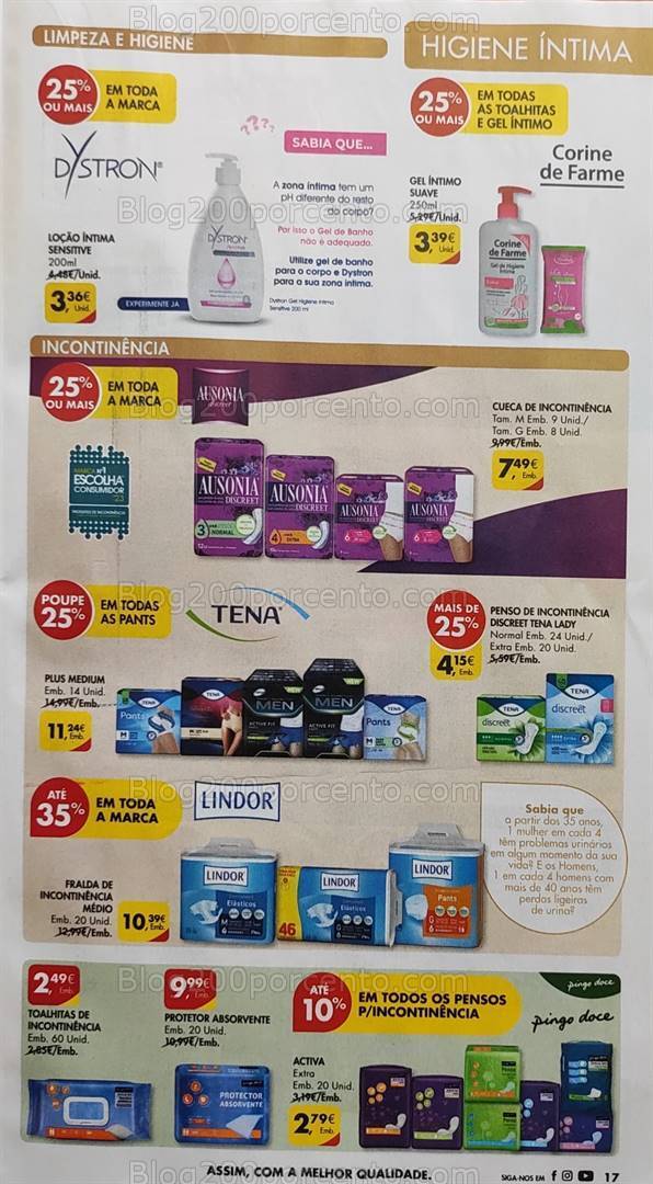 Antevisão Folheto PINGO DOCE Extra Beleza e Higiene Promoções de 26 setembro a 9 outubro