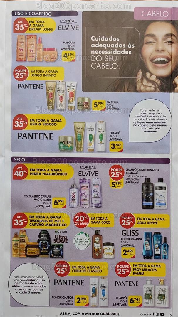 Antevisão Folheto PINGO DOCE Extra Beleza e Higiene Promoções de 26 setembro a 9 outubro