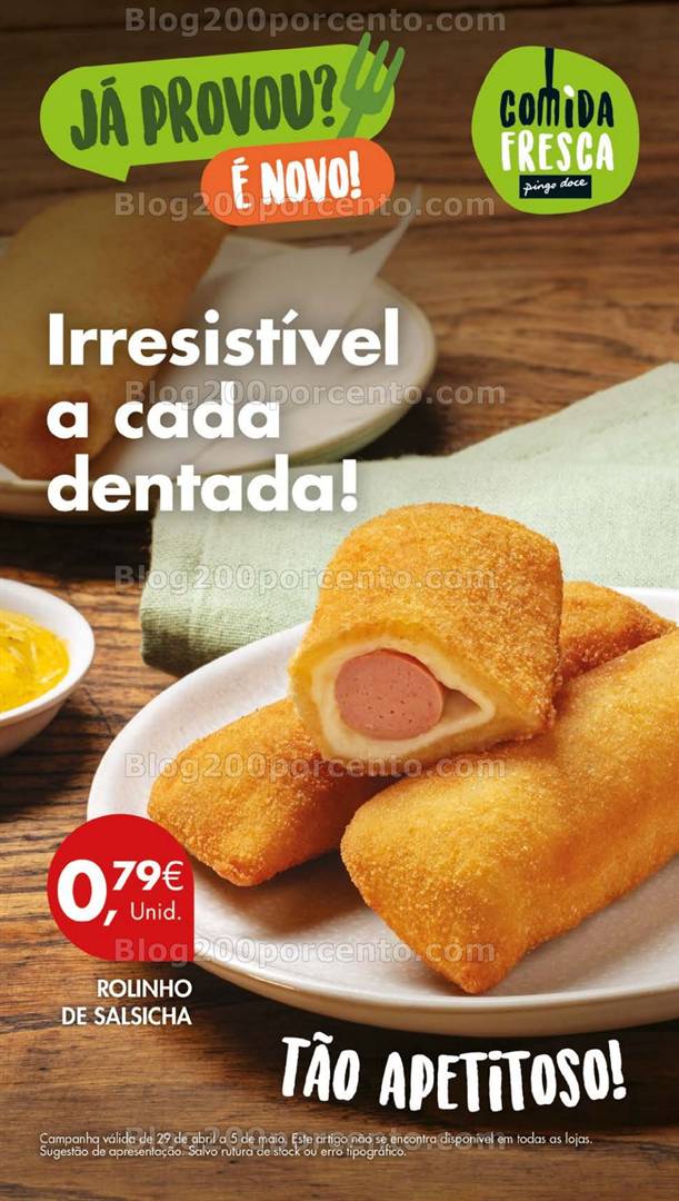 Antevisão Folheto PINGO DOCE Promoções de 29 abril a 5 maio - frescos